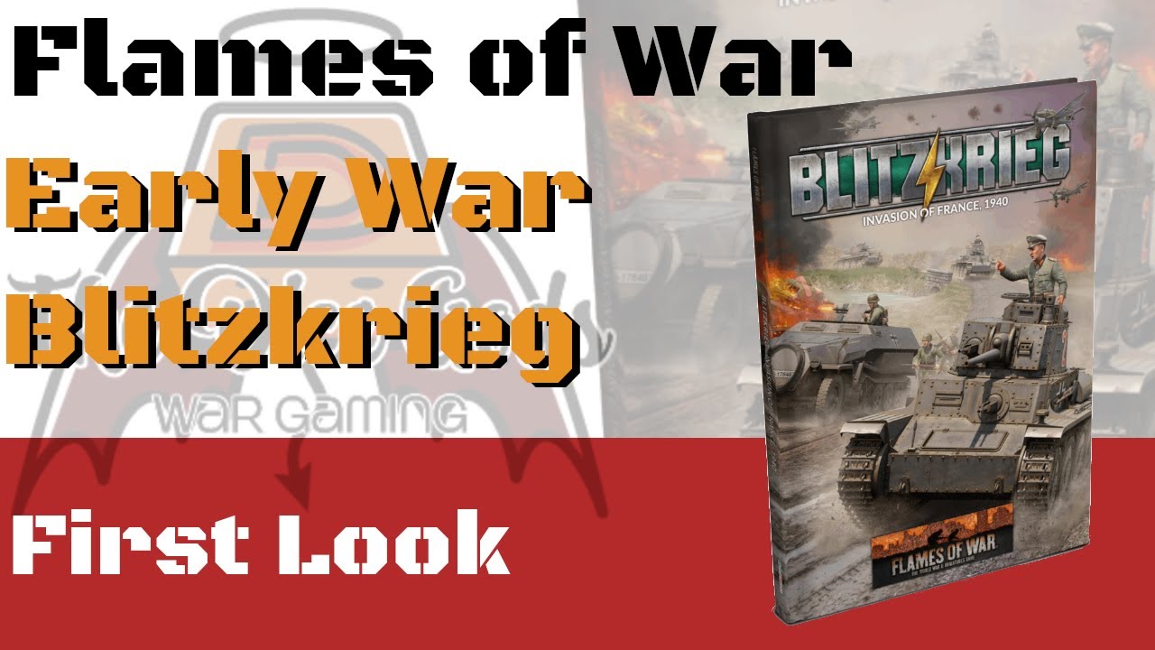 Одержит ли блицкриг победу в Flames of War? — Первые впечатления от ранней войны.