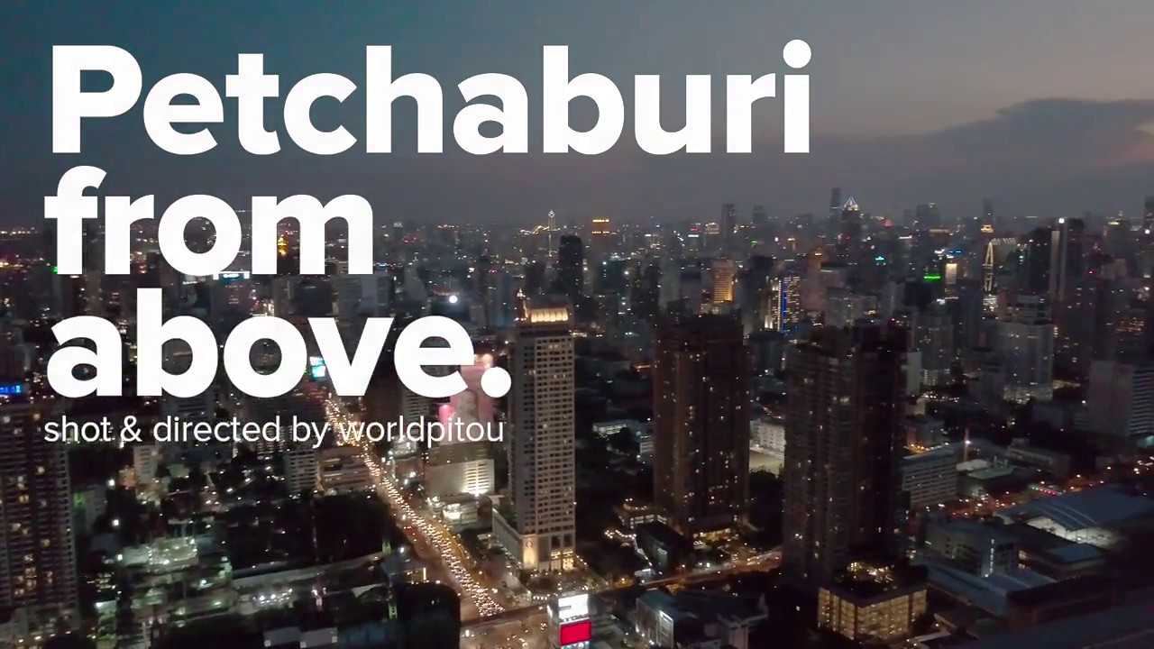 Bangkok Petchaburi from above - Bangkok Drone DJI Mavic Pro 4K