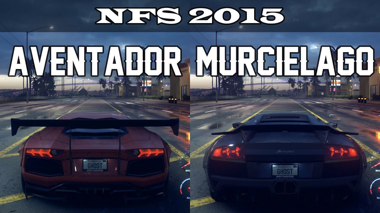 Lamborghini Aventador LP 700-4 vs Lamborghini Murcielago LP 670–4 SV - NFS 2015 (Drag Race)