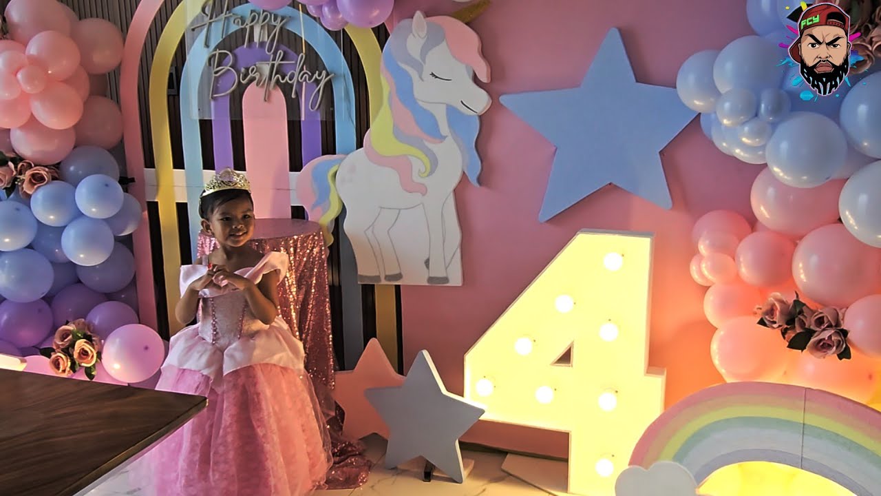 Simpleng Birthday Party Para sa Anak Namen