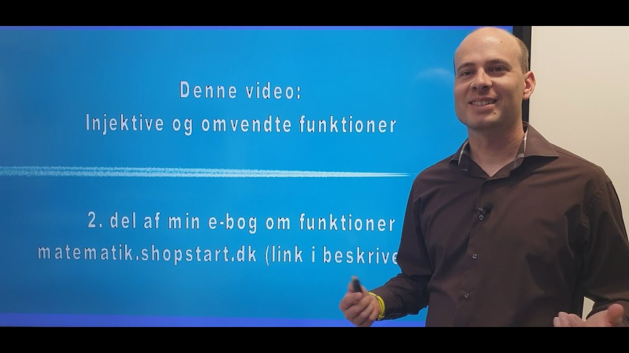 Injektive og inverse funktioner - sådan skal du gøre