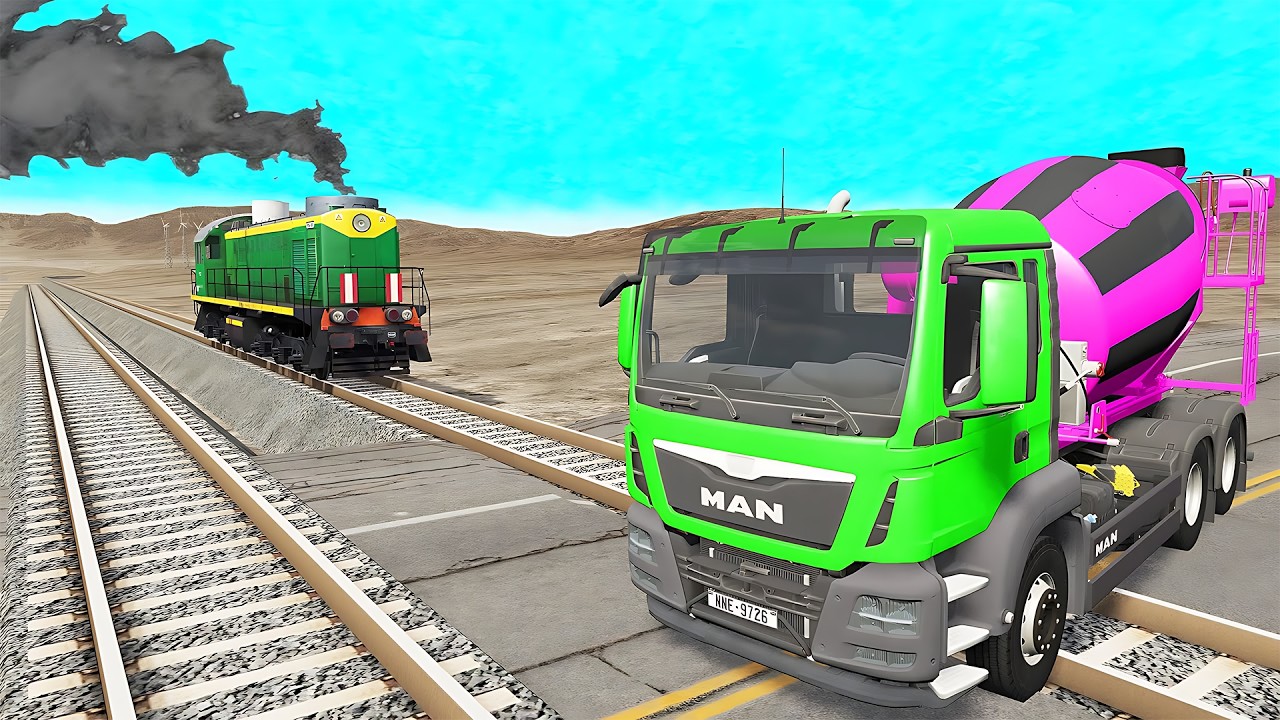 Train Accidents #1 | BeamNG.Drive