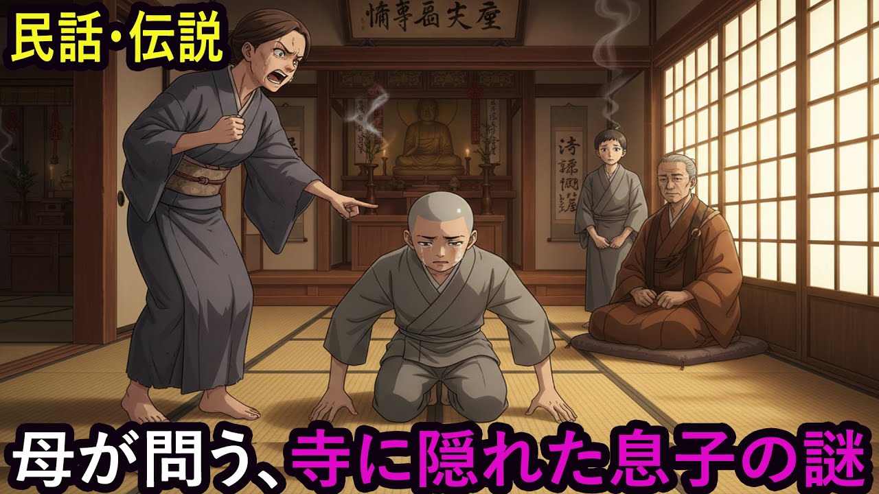 「息子を返せ」寺に怒鳴り込んだ母が知った真相  野談  伝説  昔話  説話  民木
