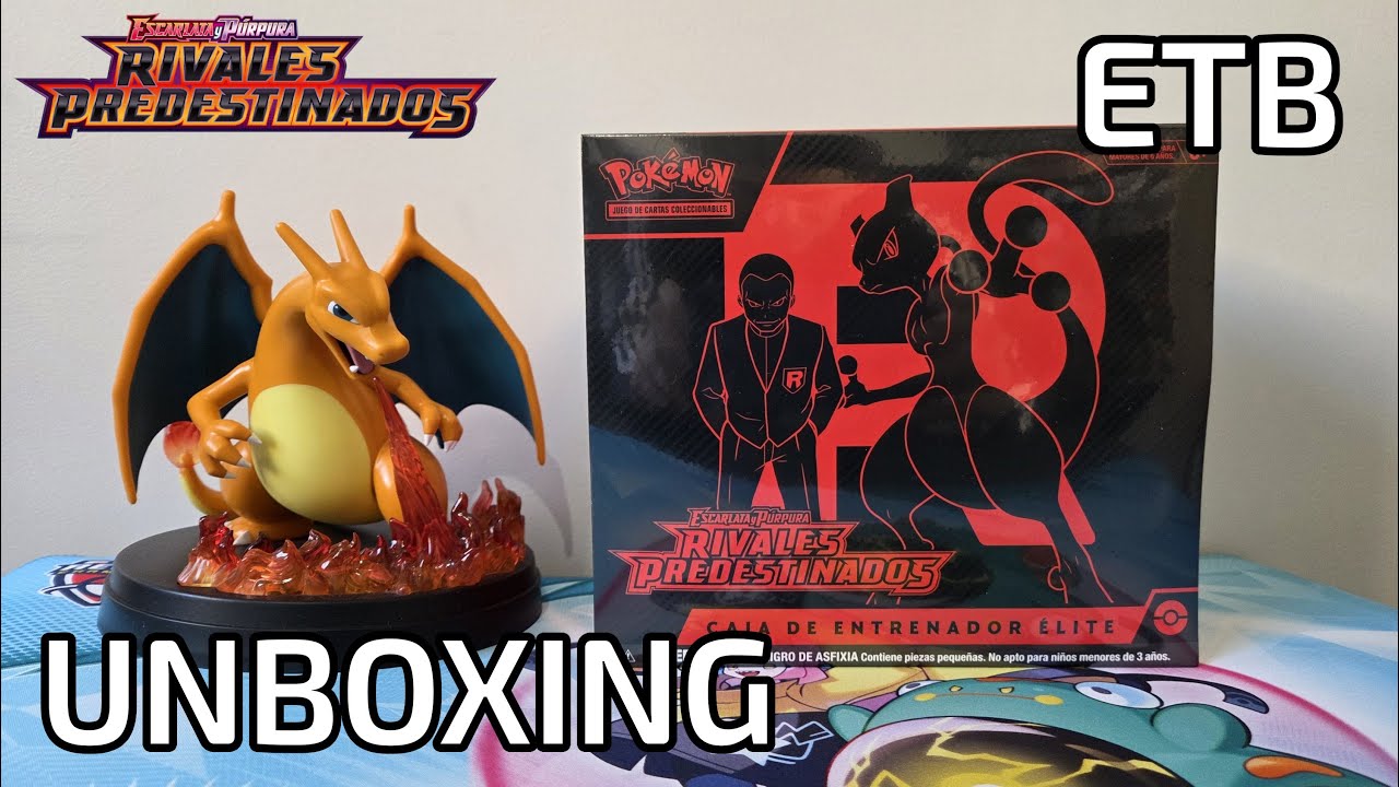 Unboxing ETB Rivales Predestinados - Destined Rivals  - Pokémon TCG ESP CL