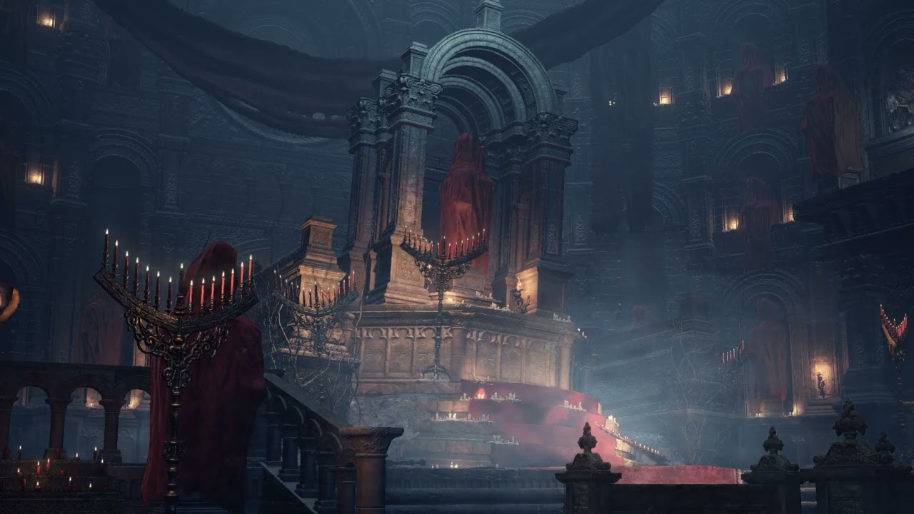 Cathedral Of The Deep Ambience - Dark Souls 3 (1 Hour)