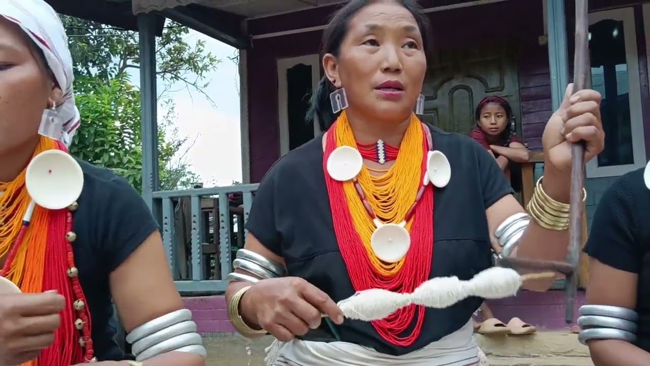 Tikhir naga discover ancient art of traditional textiles thread making, every strand tells a story