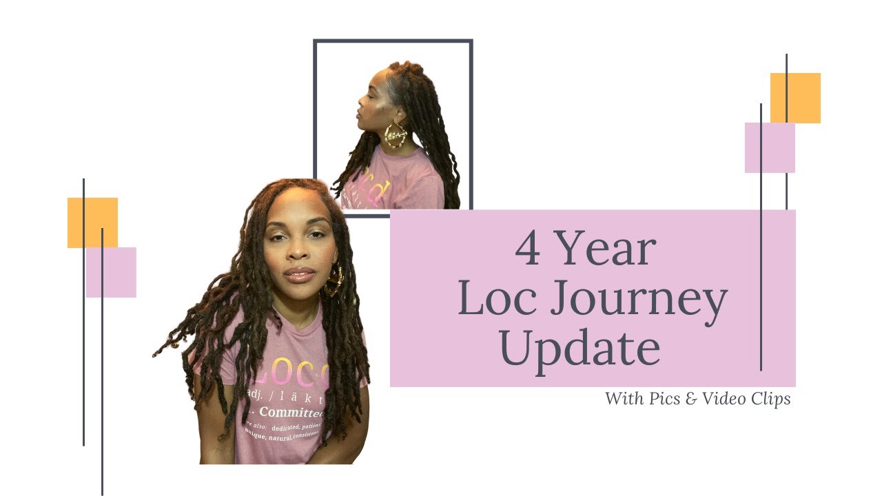 4 Year Loc Journey Update Video & Pics | With Naturally Curly Fine Hair