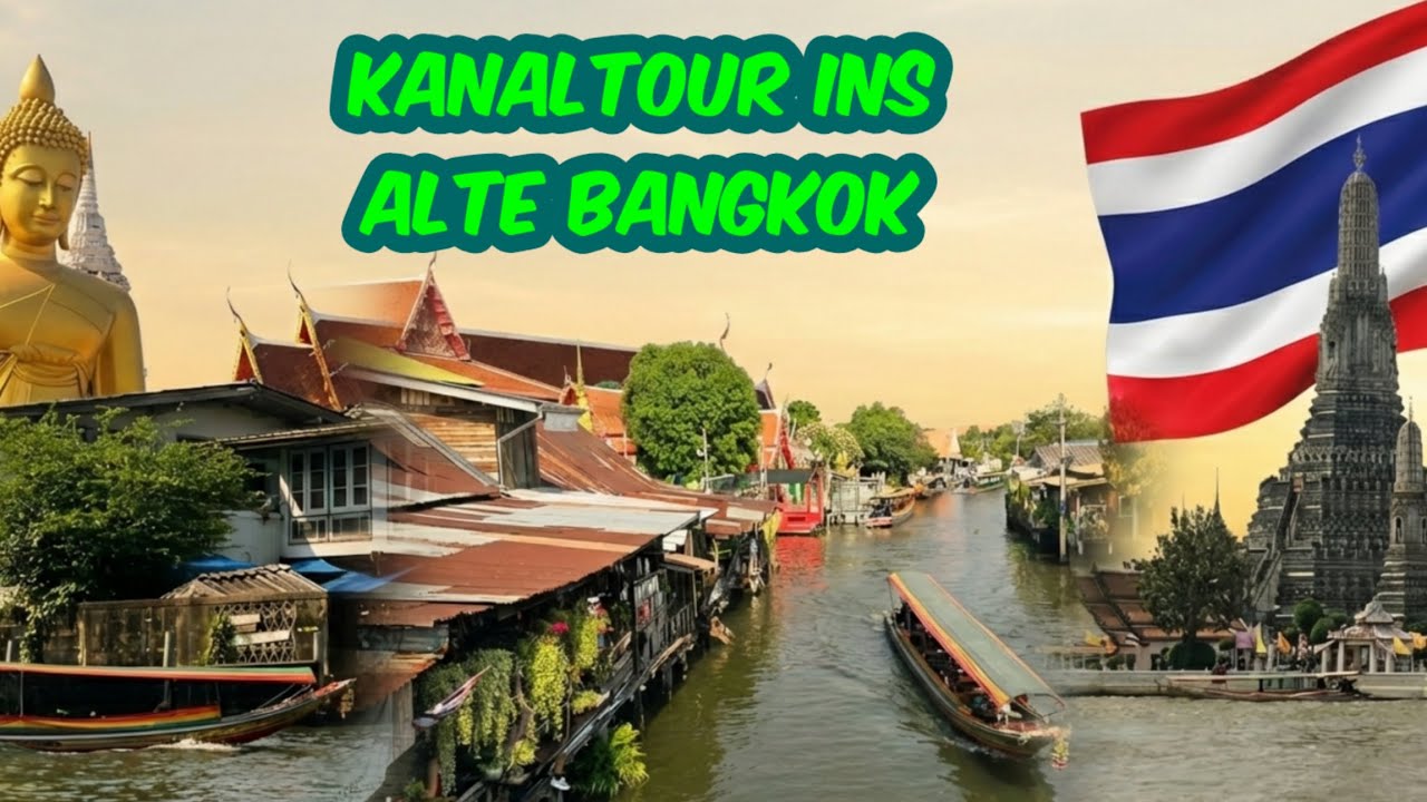 🇹🇭 🌴 😎 Bangkok T5: Kanaltour ins alte Bangkok mit ganz neuen Einblicken