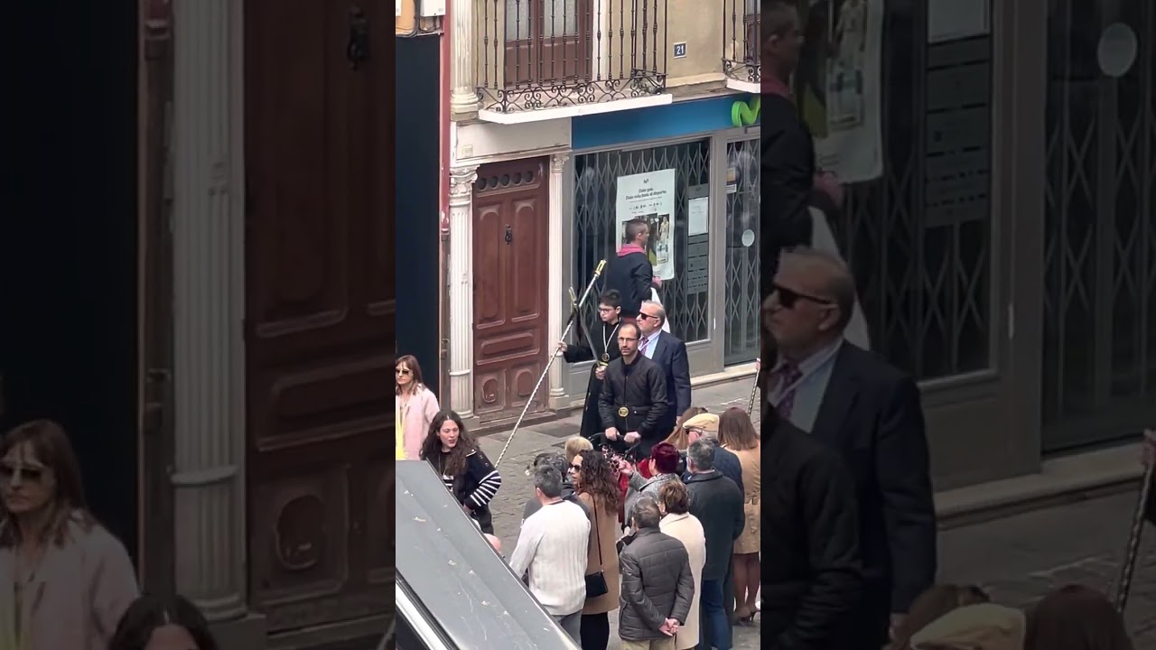 Semana Santa en Aranda de Duero, Burgos, Domingo de Ramos y su borriquilla en @RiberadelDueroTV