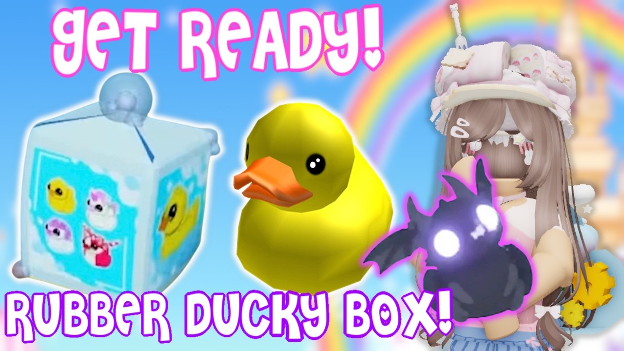 Get Ready for This Update! Rubber Ducky Box! | Adopt Me Roblox | Riivv3r