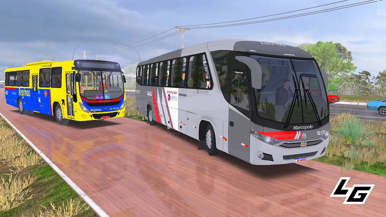 🔴[OMSI 2] ENGARRAFAMENTO - Marcopolo Viaggio G7 900 VW 17.230 OD Euro V +G27 - Mapa Brasil Viagem