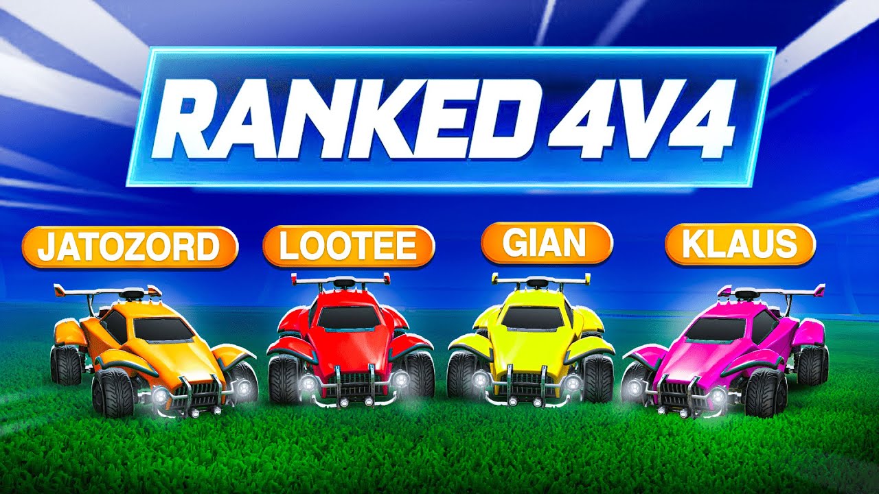 DOMINAMOS O NOVO MODO 4X4 NO ROCKET LEAGUE! (feat. Jatozord, Giann, Klaus)
