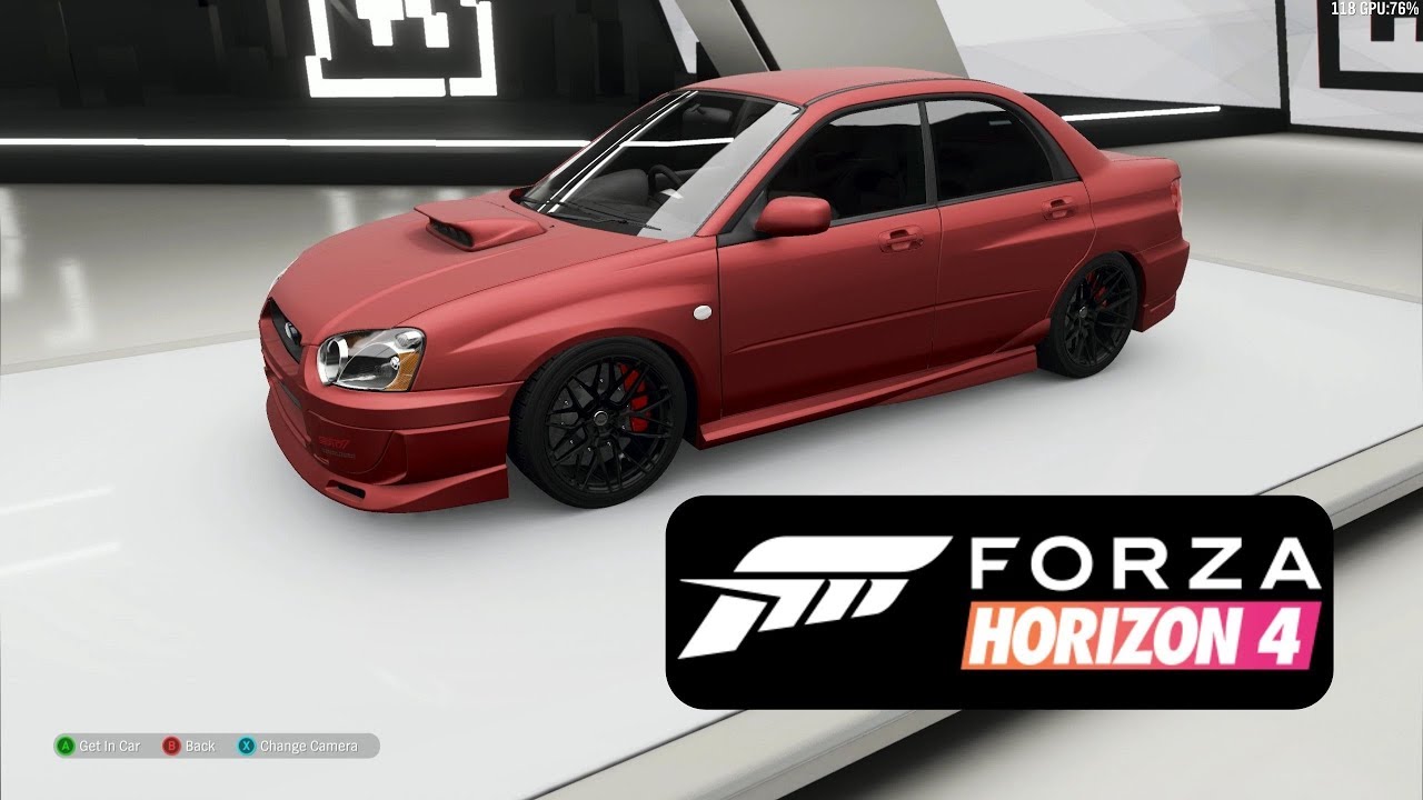 Forza Horizon 4 - 2004 Subaru Impreza WRX STI - Customize and Drive