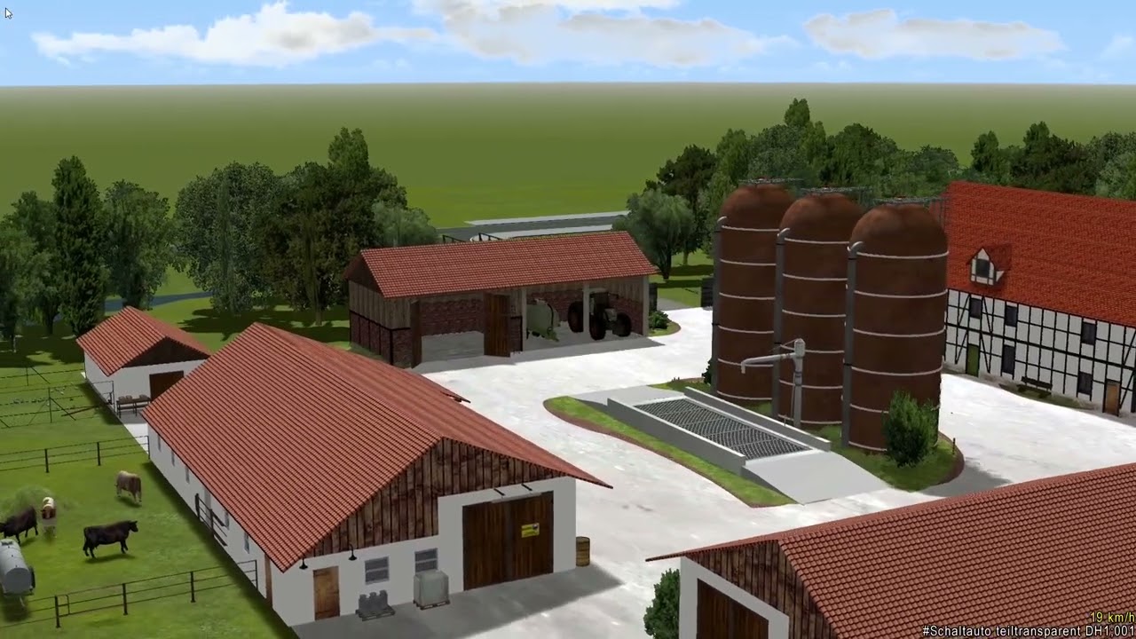 Bauen mit EEP Rundflug übern Bauernhof