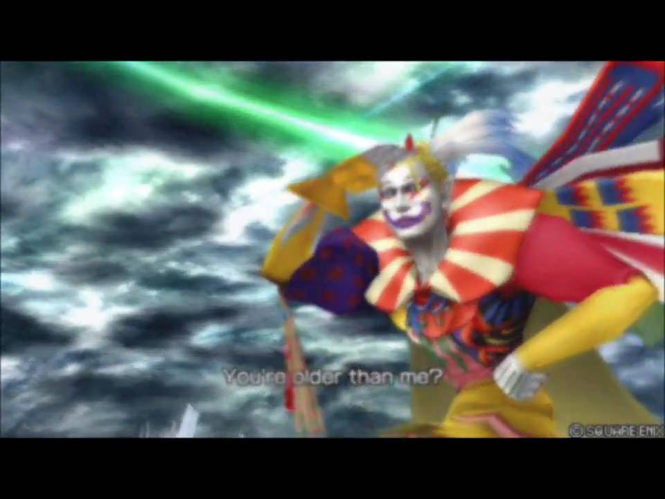 All Dissidia 012 Kefka Intro Quotes