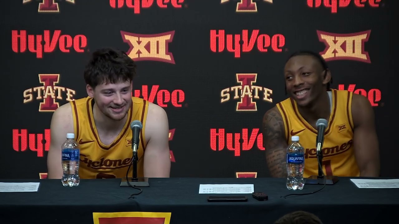 Nate Heise, Jamarion Batemon talk Iowa State's win over Houston