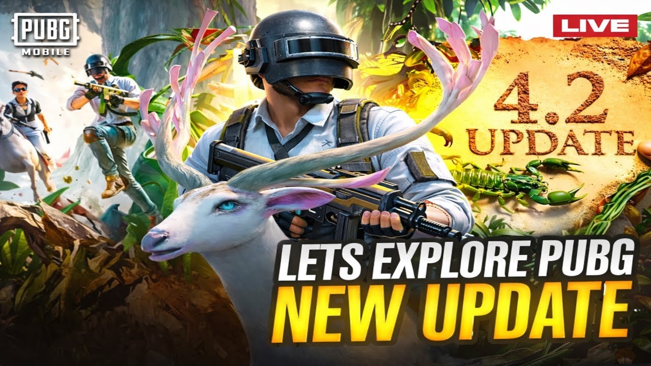 🔥PUBG MOBILE 4.2 Update LIVE 😱 New Map, New Features | Full Masti