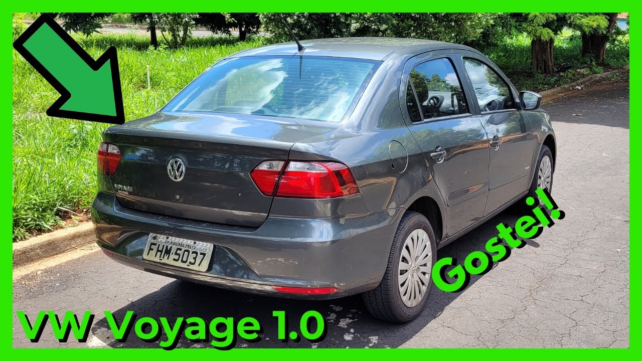 COMPRE Volkswagen Voyage DEPOIS desse VÍDEO!😱Pontos POSITIVOS do VOLKSWAGEN VOYAGE 1.0 2012/2013😁