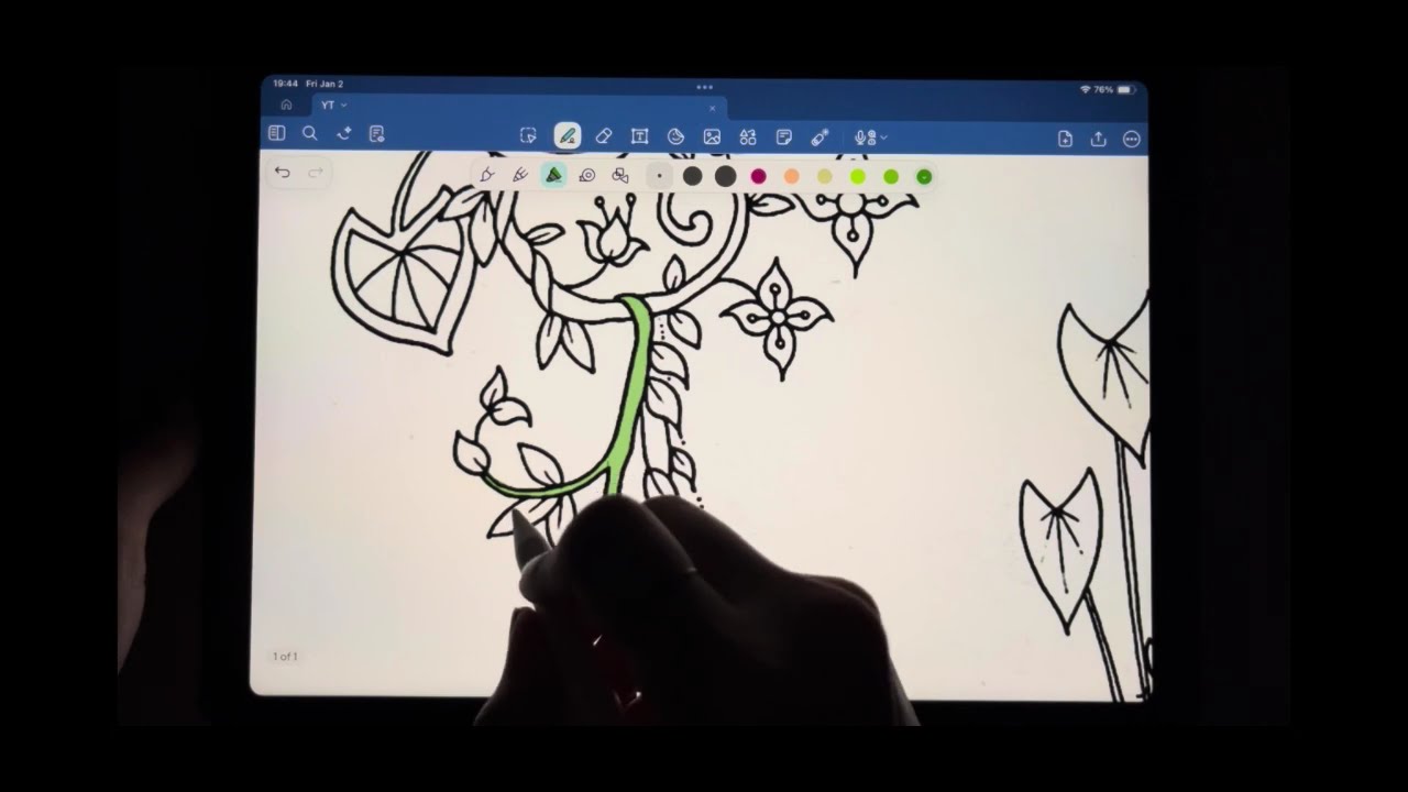 ASMR drawing, with chill music that will help you relax! video #1