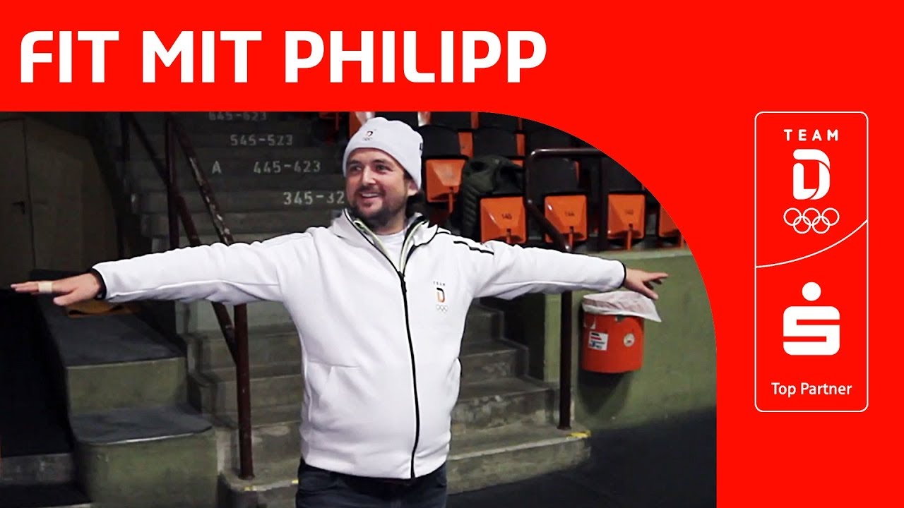 Philipp trainiert wie ein Eiskunstlauf-Profi⛸ | Team Deutschland | PyeongChang 2018