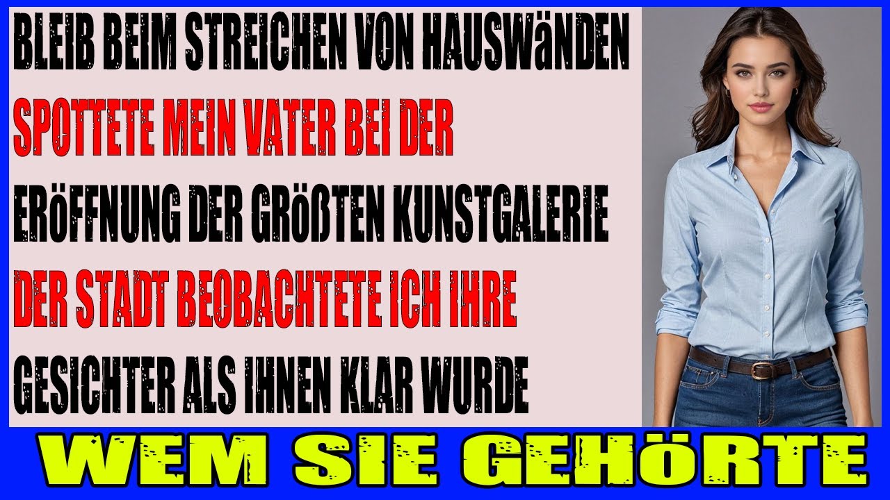 Von gescheitert genannt zum Künstler Als der neue Galerieinhaber alles veränderte