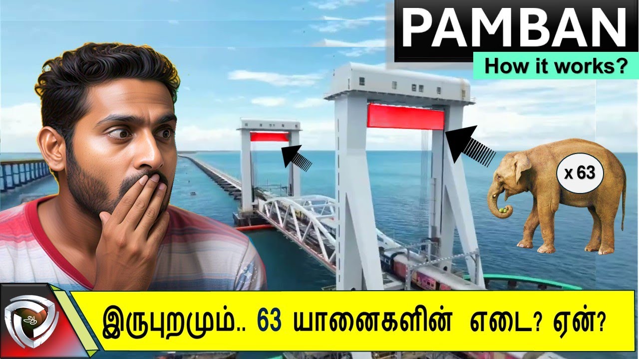How New Pamban Bridge Works  - இன்ஜினியரிங் அதிசயமா?