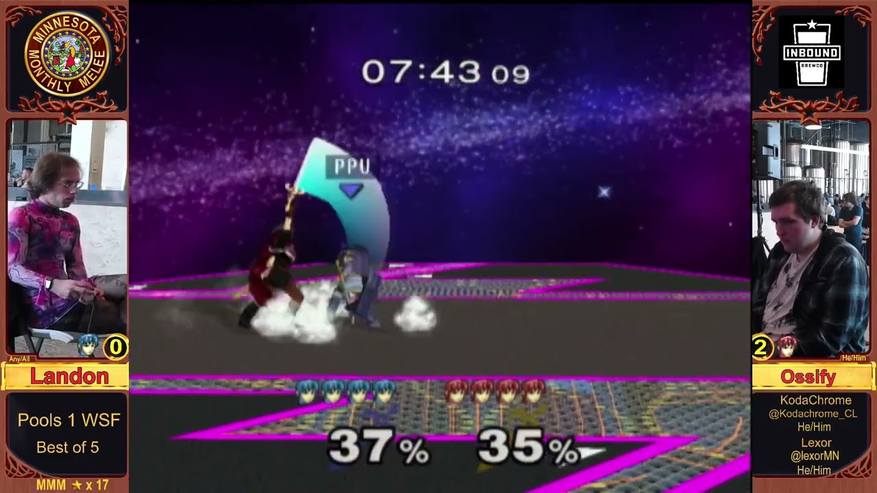 MMM#17 Pools - Winners Final: Ossify(Red Marth) vs Landon(Marth)