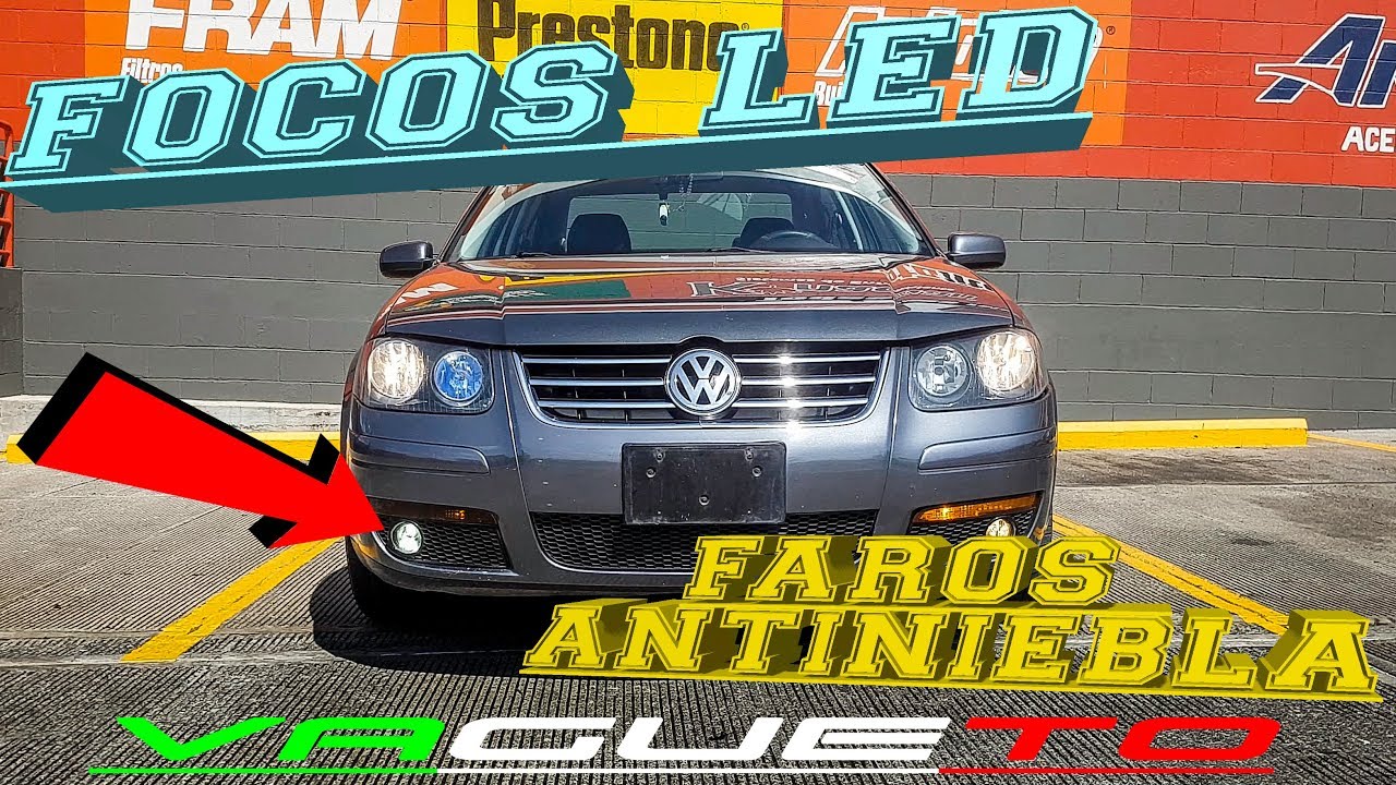 Focos LED a los faros de niebla del Jetta Clasico! | VW JETTA CLASICO | VW JETTA 4 | MK4