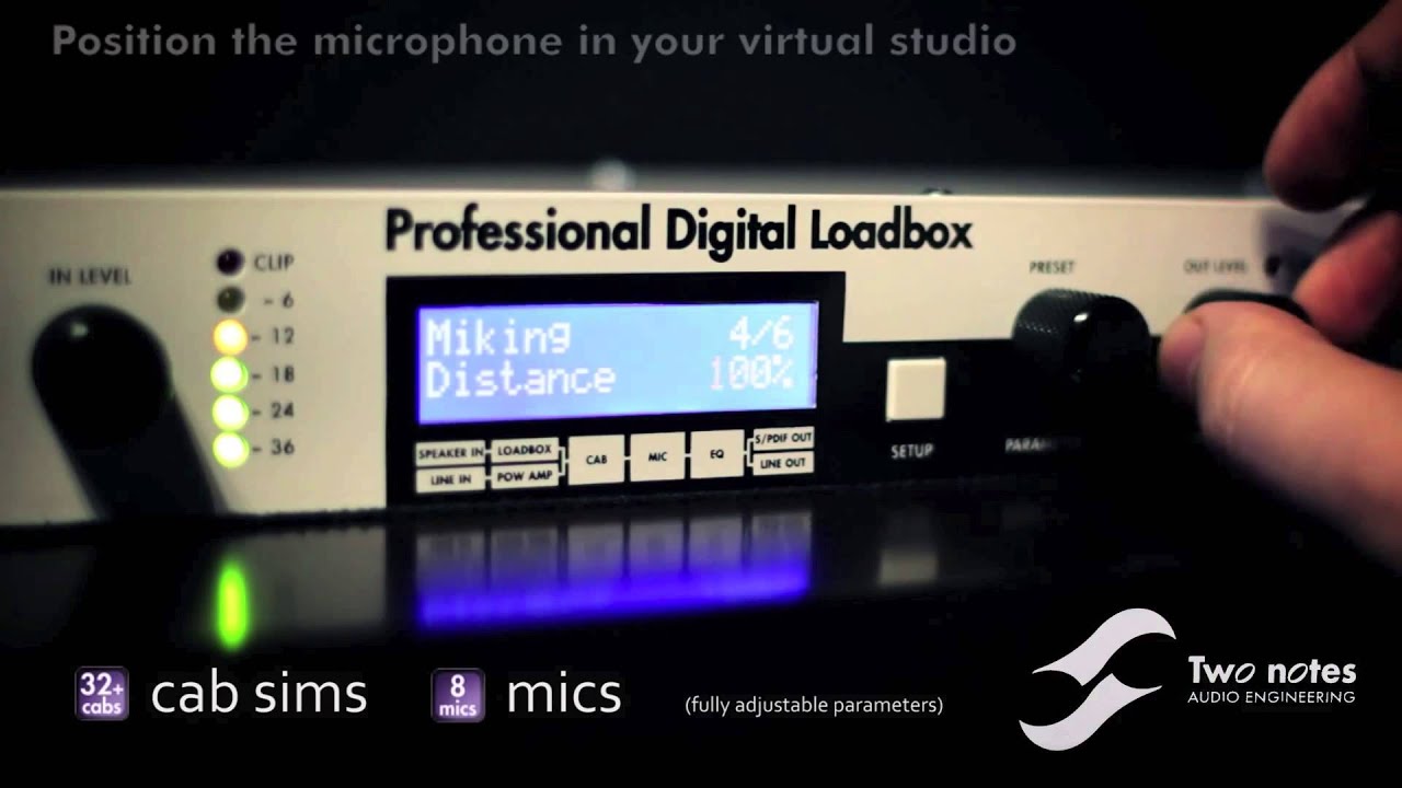 Keith Merrow demo of the Two notes Torpedo Live