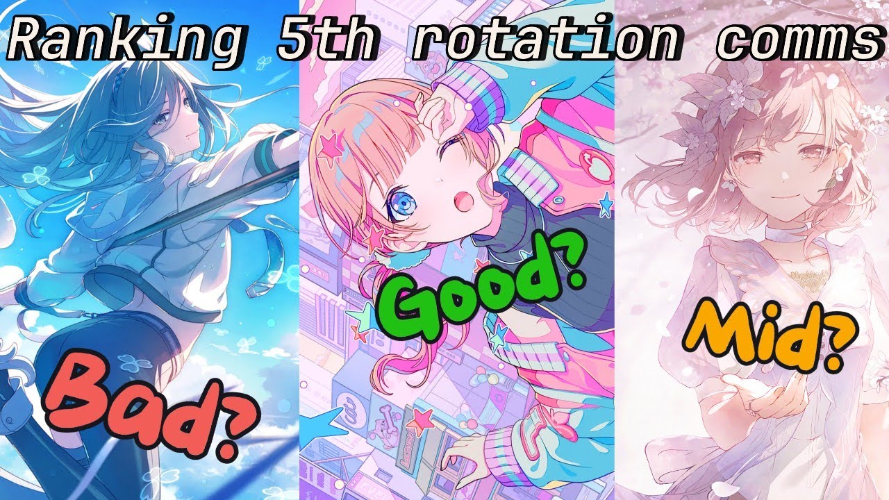 Ranking 5th rotation commissioned songs!! | Project Sekai