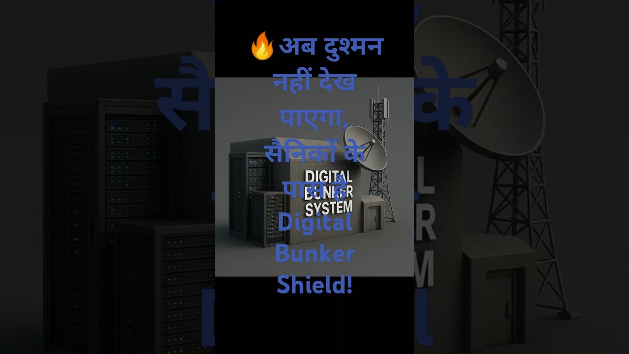 🔥India's Digital Shield: Smart Bunker Revolution for Armed Forces 