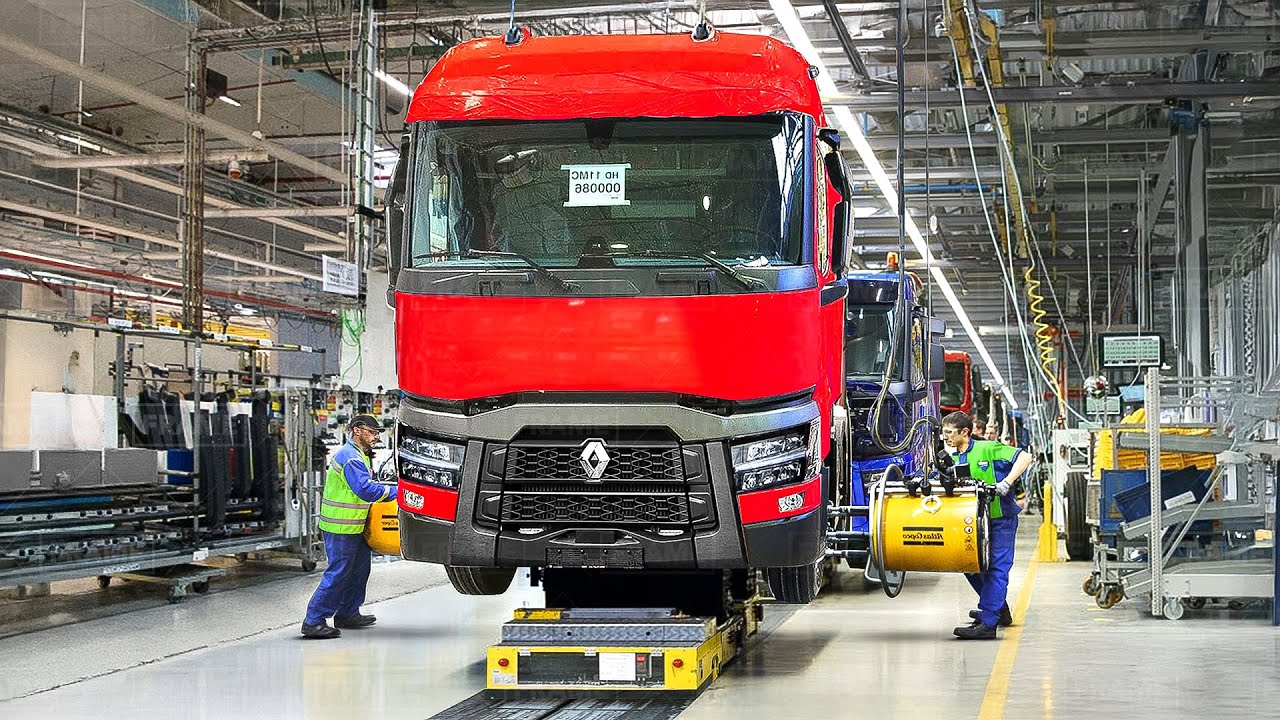 How They Build Brand New Renault Trucks From Scratch Inside Mega Factory