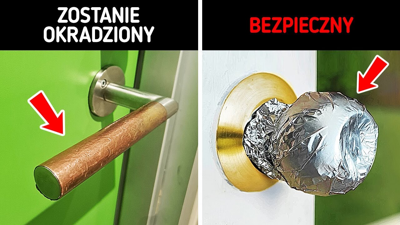 Dlaczego warto owinąć gałkę do drzwi folią + inne wskazówki dotyczące bezpieczeństwa w domu?