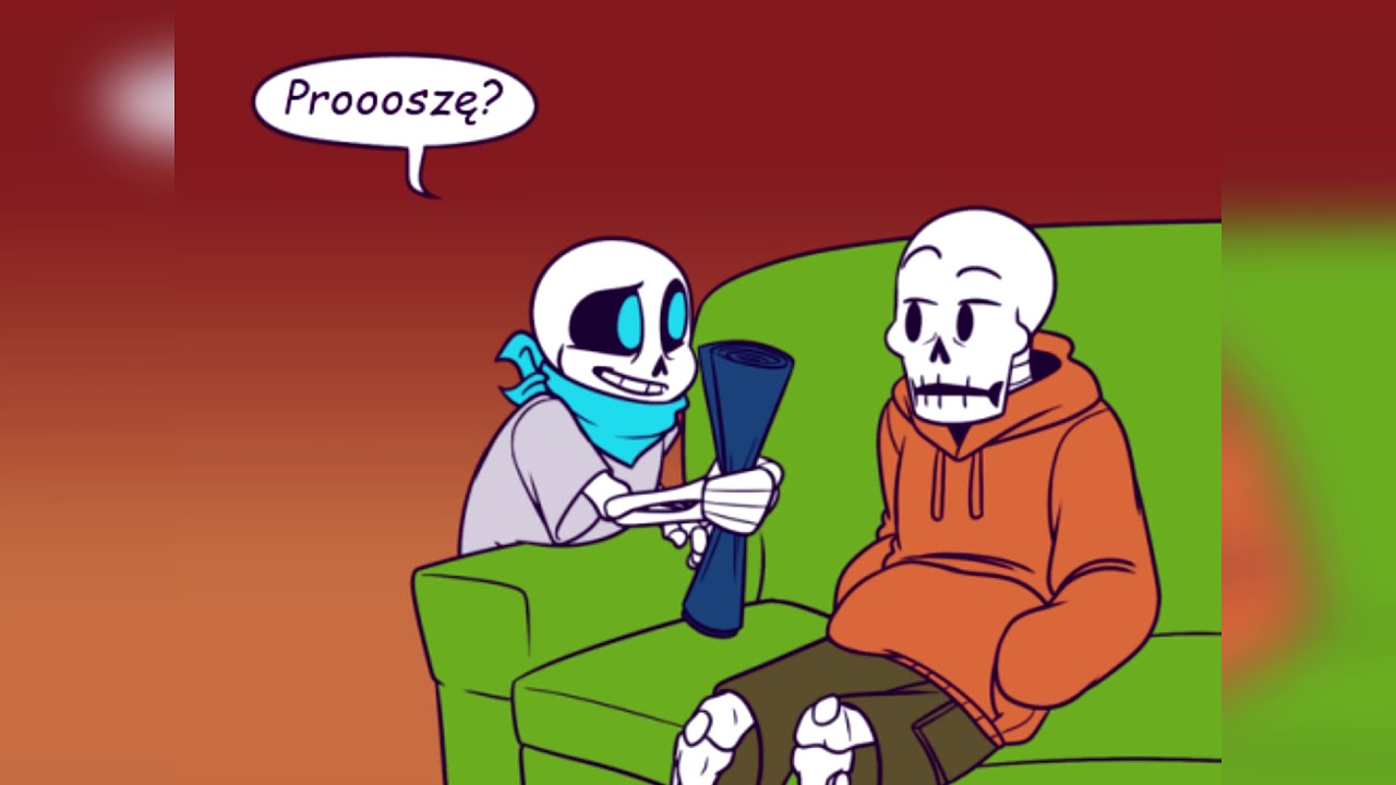 Undertale PL Dub: US Papyrus Lubi Zagadki?