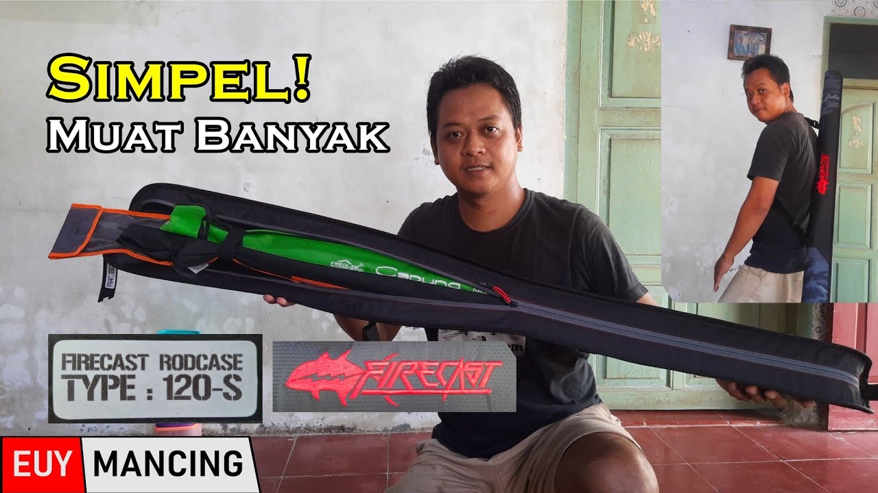 Firecast Rod Case 120 single | Tas Joran Hard Case | Tas Pancing