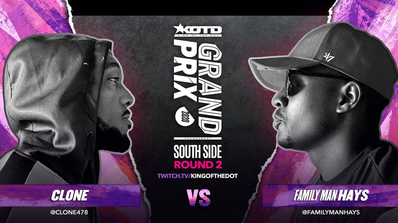 KOTD - Rap Battle - Clone vs Family Man Hays | #GP2020 R2