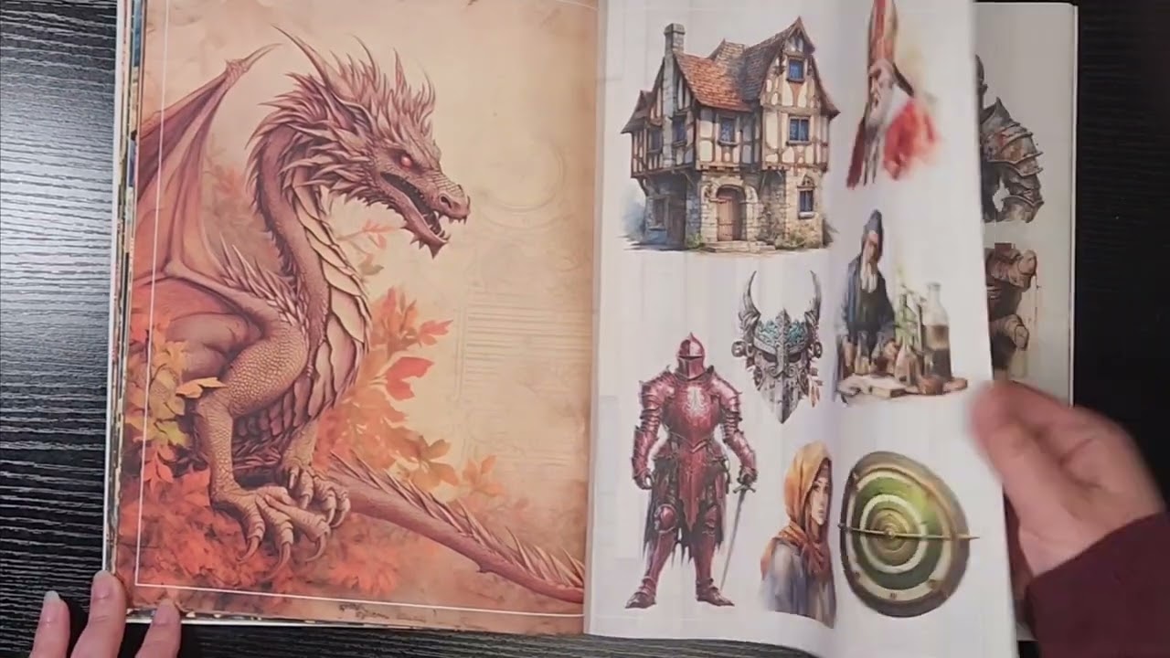 Medieval Ephemera Book by Kate Curry and Poortoast