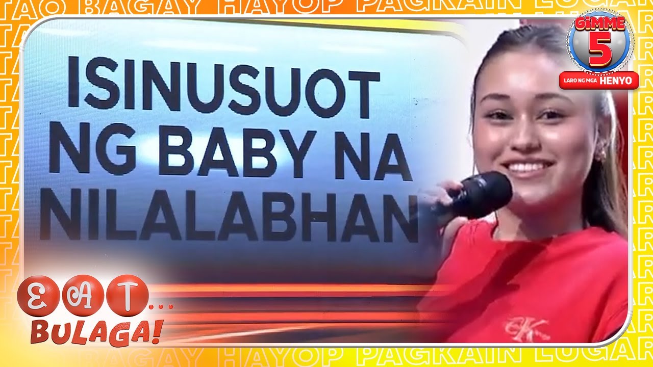 Ano nga ba ang sinusuot ng baby na nilalabhan? | GIMME 5 | March 25, 2025