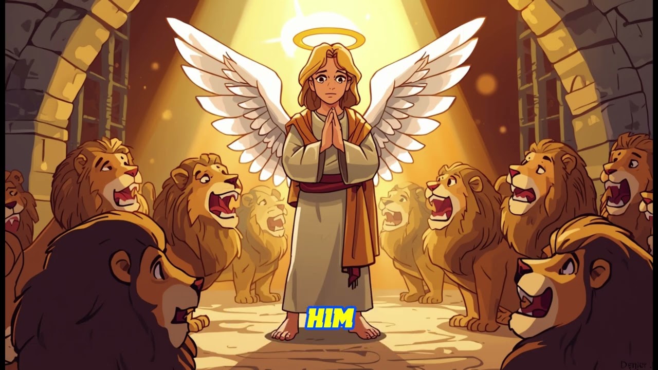 Daniel in the Lion’s Den 🦁 Gentle Bedtime Bible Story for Kids
