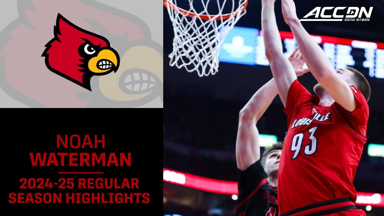 Noah Waterman 2024-25 Regular Season Highlights | Louisville Forward