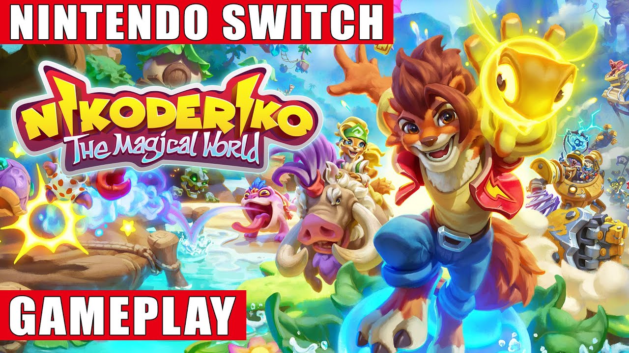 Nikoderiko: The Magical World Nintendo Switch Gameplay