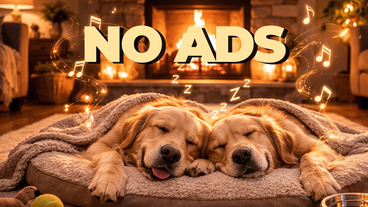[NO ADS]  2 Hours of Peaceful Dog Music 🐾 Calm Your Dog & Reduce Anxiety Naturally