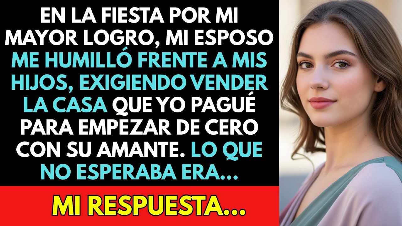 Mi Esposo Me Humilló En Mi Celebración, Exigiendo La Casa Que Yo Pagué Para Su Nueva Vida...