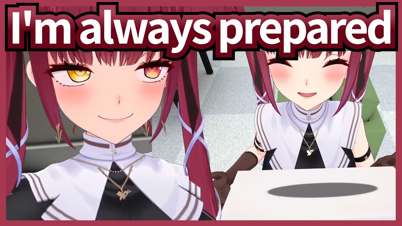 Marine Unconsciously Brought Out Tissues For Her Viewers 【 Hololive / Eng Sub 】