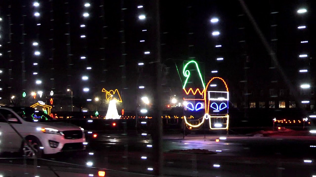 Christmas Nights of Lights,. Indiana State Fair Grounds, Indianapolis, Indiana, December 23, 2019