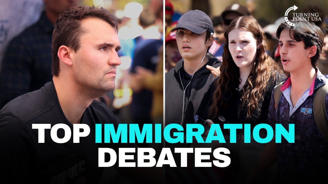 Charlie Kirk&rsquo;s Most Impactful Immigration Debates of 2025