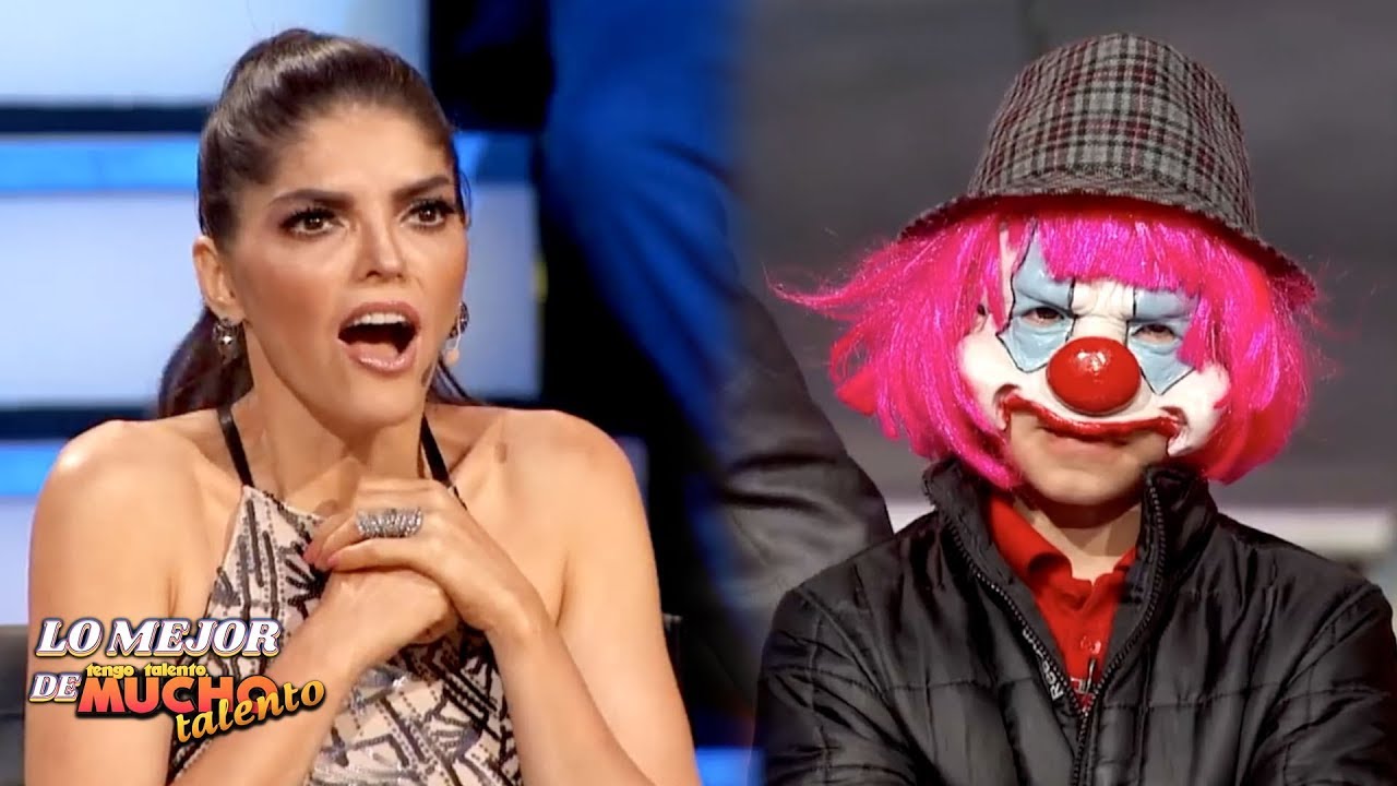 ANA BARBARA SE LLEVA TREMENDO SUSTO CON EL KOMPAYASO JR