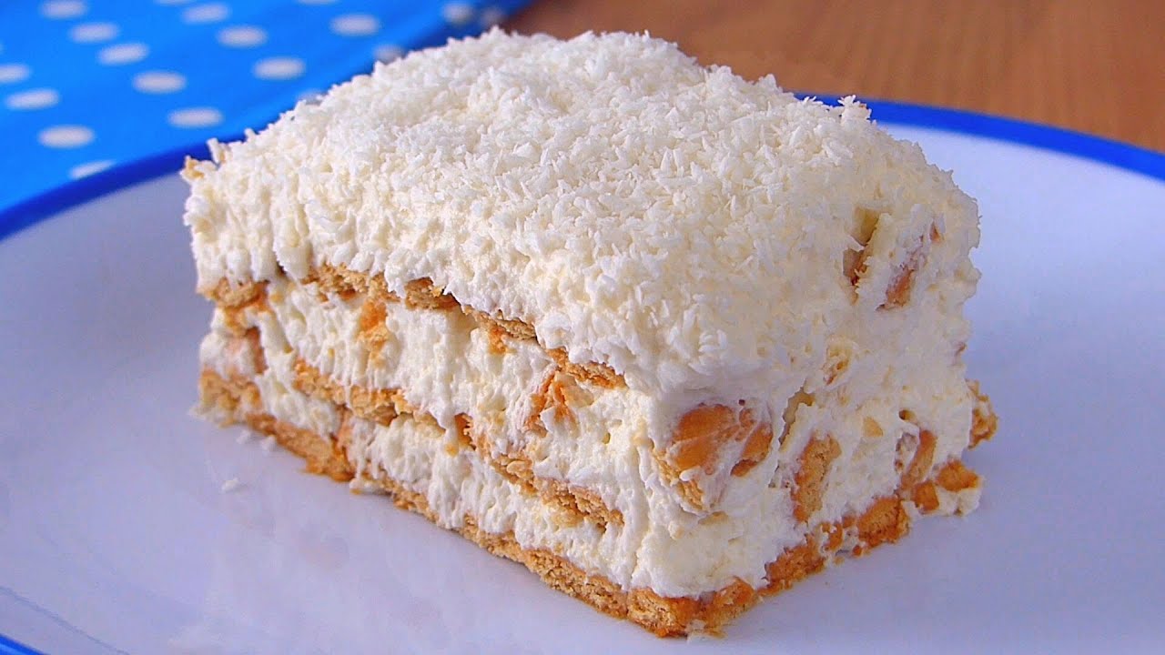 Tarta de Coco 🍪 ¡y Galletas! 🍰 Receta de Tarta ✅