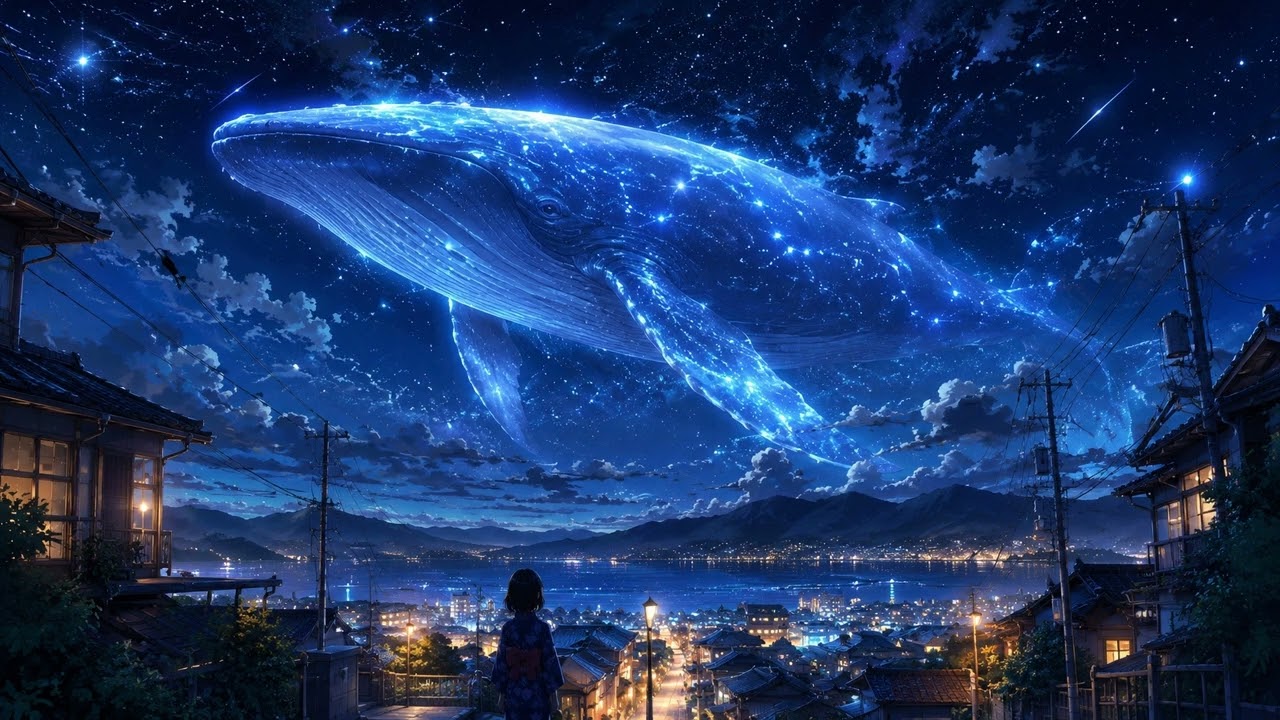 Whale in the Summer Sky 🌌🐋 Japanese Ambient Music