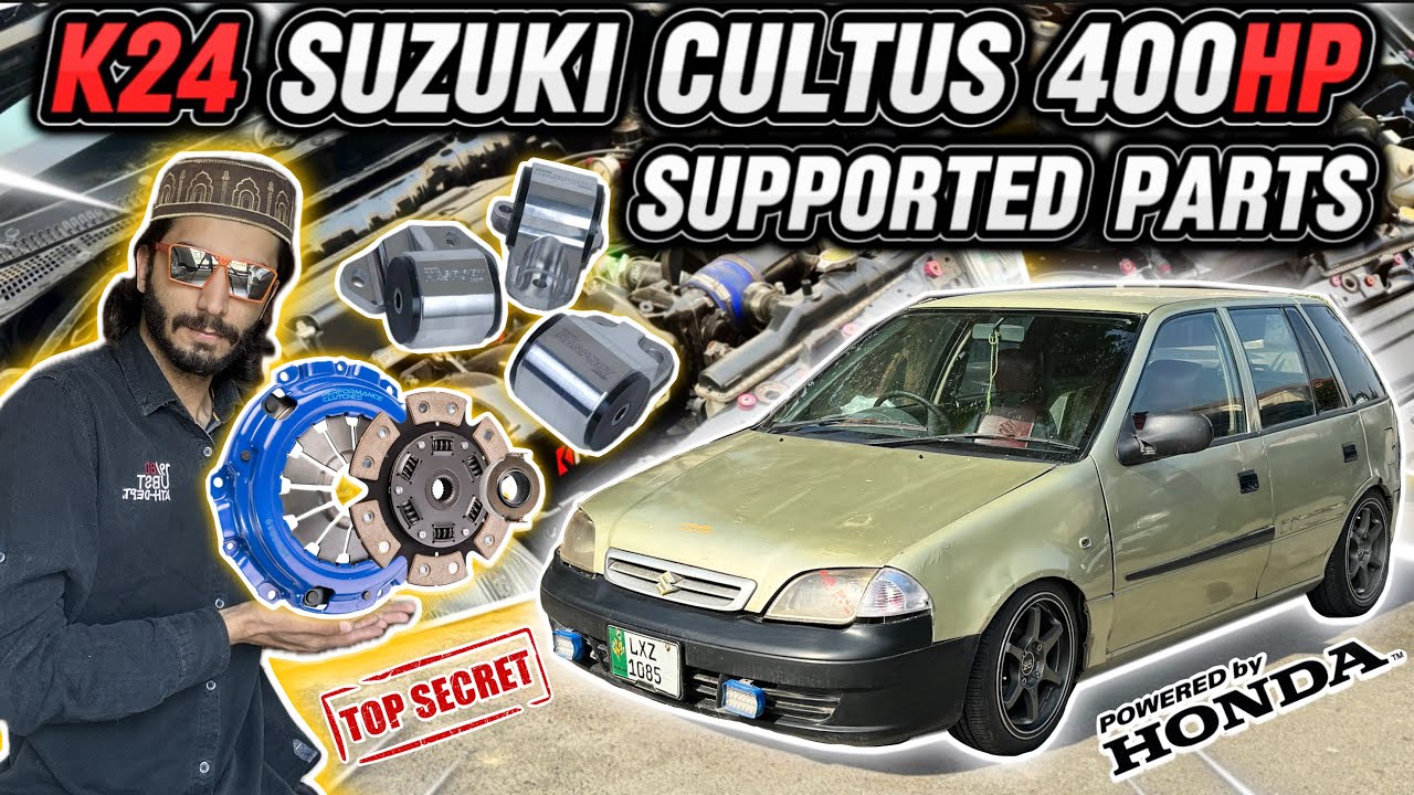 K24 Suzuki Cultus 400HP Supported Parts 🔥 Ab Hogi Full Game 😍 TEAM-4K